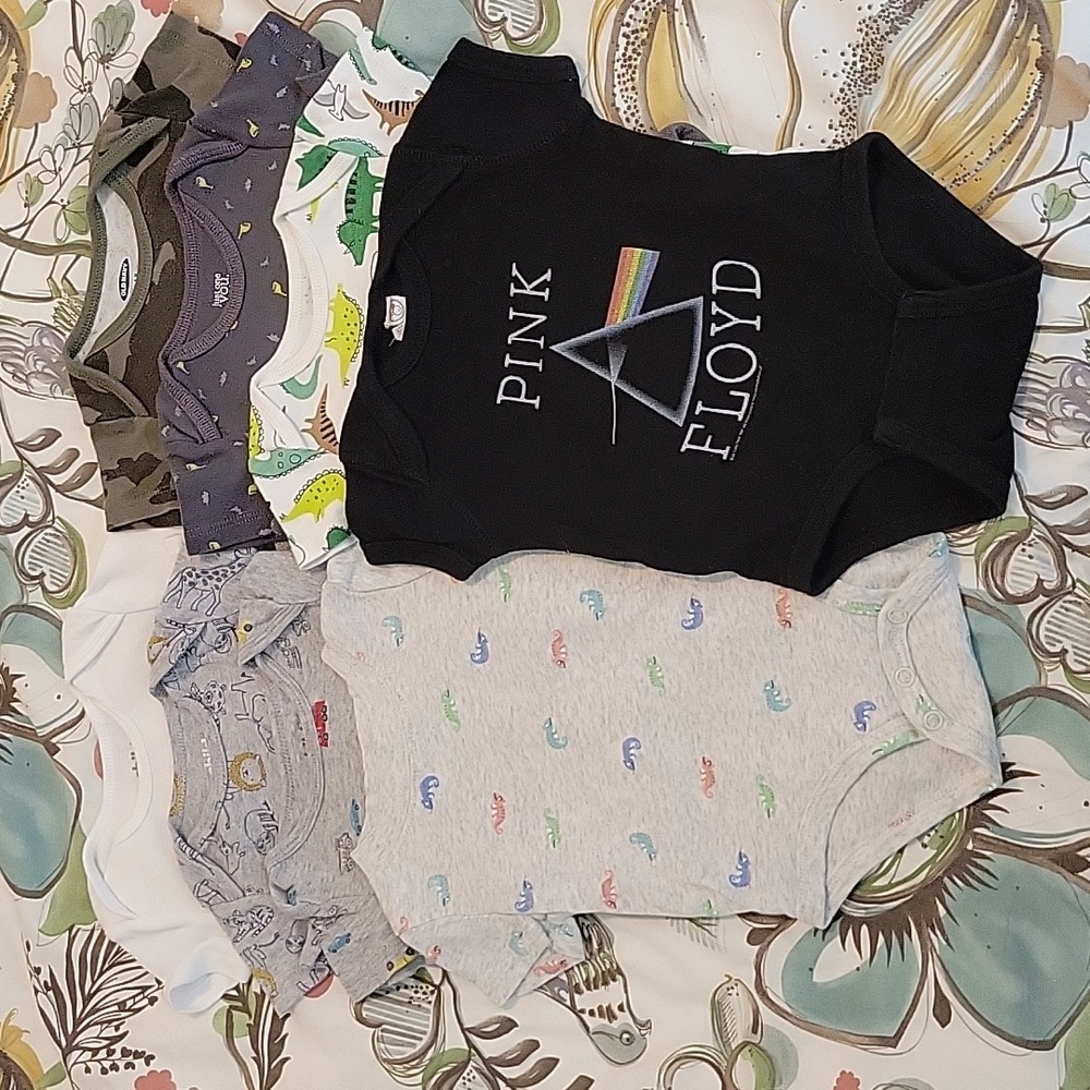 Carter's and Old Navy 6M Bodysuit Bundle